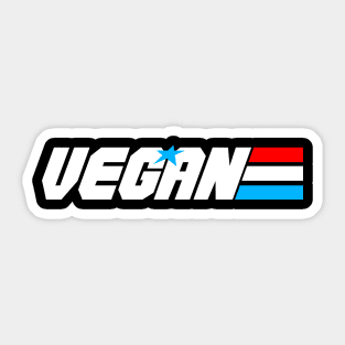 Vegan Warrior Sticker